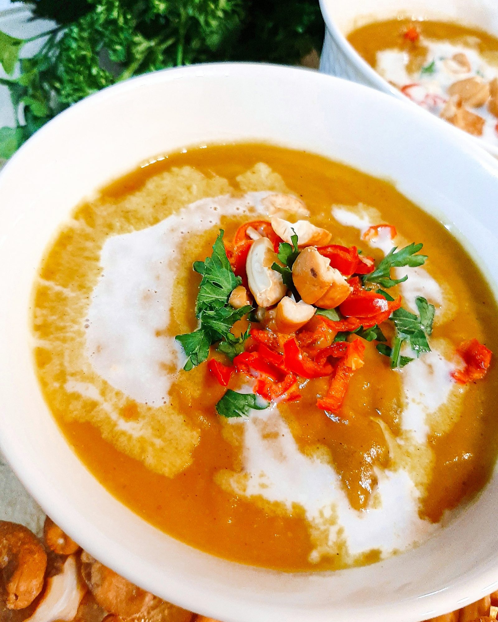Comfort Food - Creamy Sweet Potato Soup