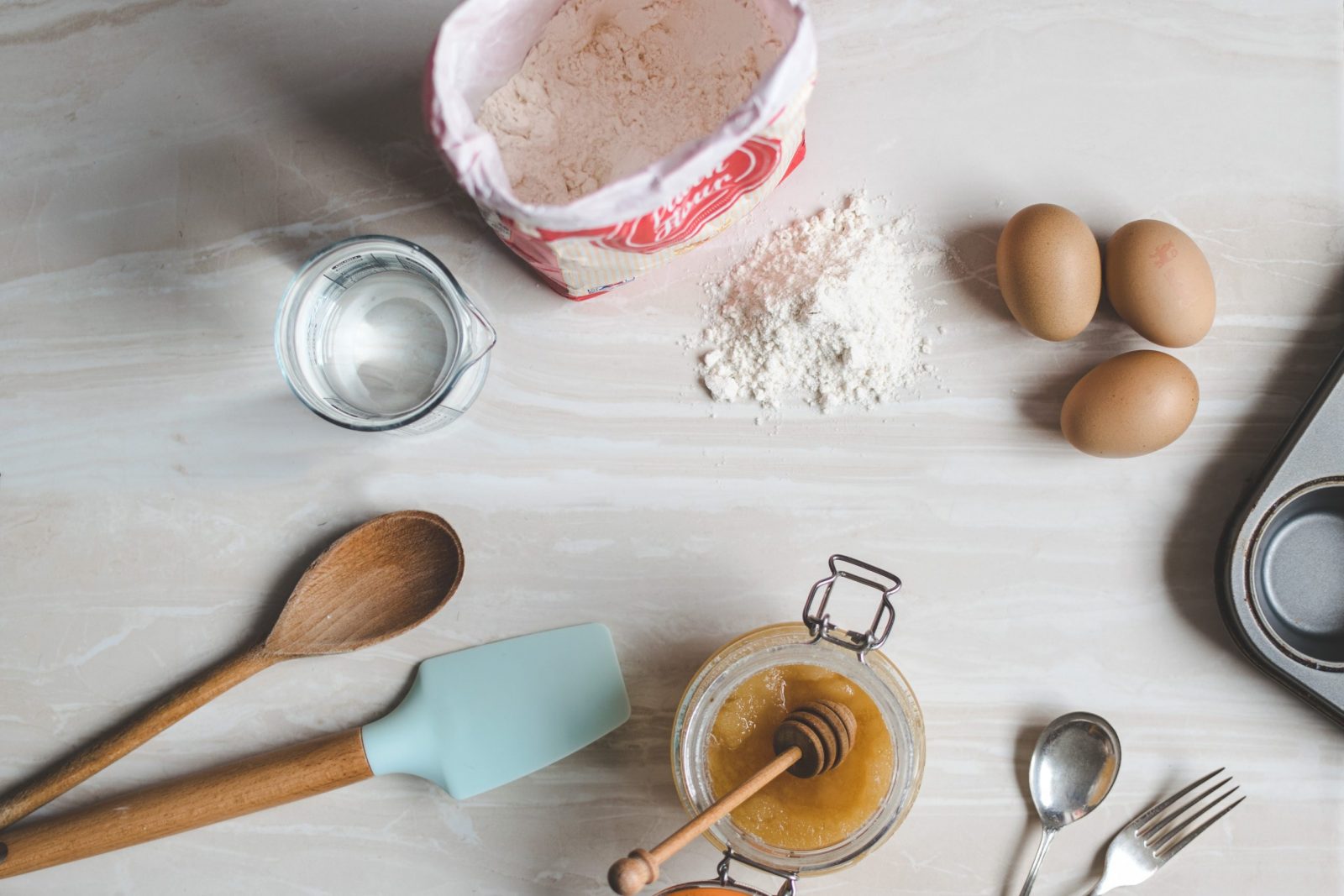 Food Shopping Basics - Foods on Counter