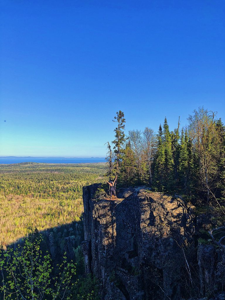 Feeling Good Natured Forest view from The Bald Spot in Nipigon, Ontario