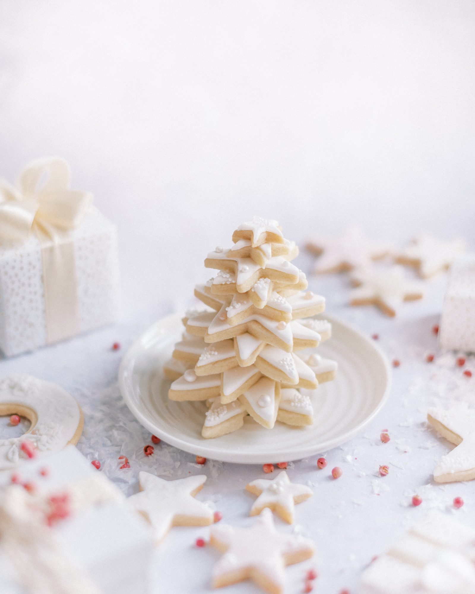 Christmas shortbread cookies