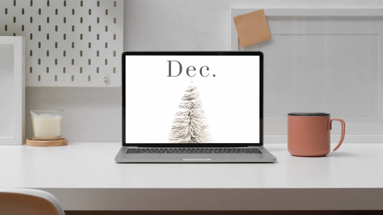 December Tech Backgrounds - Pretty & Smart Co.